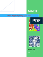 Math Apptivity Using QR Codes