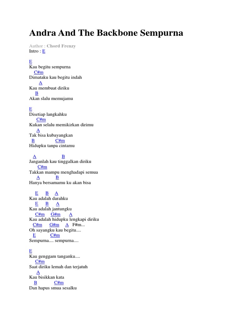 Andra And The Backbone Sempurna Pdf