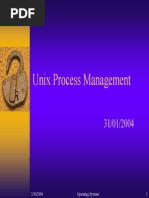 Processes in Unix