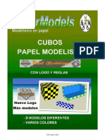 Cubos Papel Modelismo