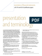 Presentation & Terminology - Feb 08