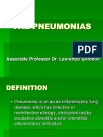 The Pneumonias: Types, Causes, Symptoms and Treatments