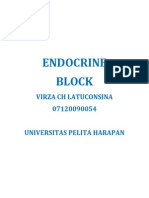 Endocrine Block: Virza CH Latuconsina 07120090054 Universitas Pelita Harapan