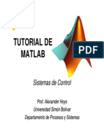 Tutorial Matlab Control