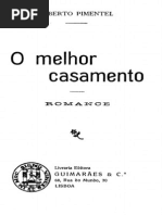 O melhor casamento, de Alberto Pimentel