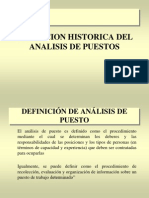 Evolucion Historica Del Analisis de Puestos