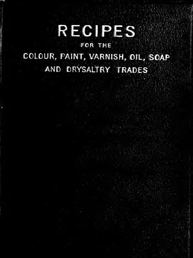 Recipes For Soaps PDF Sodium Carbonate Paint