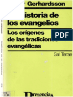 Gerhardsson, Birger - Prehistoria de Los Evangelios