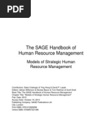 Download Models of Strategic Human Resource Management by Erin Thorpe SN177592364 doc pdf
