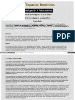 Hector Gallo - de La Investigación Psicoanalítica PDF