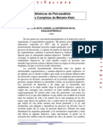 34- una nota sobre la depresión en el esquizofrénico 1960