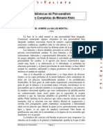 35- Sobre La Salud Mental 1960