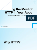 Making The Most of HTTP in Your Apps