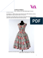 Couture Dress Pattern Instructions