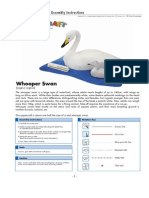 Whooper Swan: Assembly Instructions