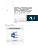 Versiones Existentes de Word