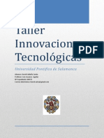 Taller - Innovaciones Tecnológicas - David Saldaña Zurita
