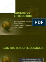 Contactos Litologicos - PPTX Manolo
