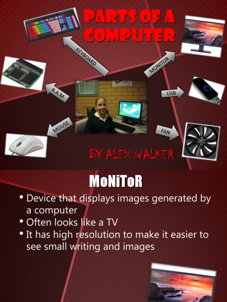 Parts of A Computer | PDF | Computers