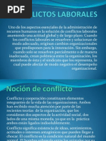 CONFLICTOS LABORALES