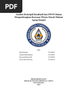 Download Penggunaan Metode Analisis Swot Dan Deskriptif Kualitatif Dalam Mengembangkan Kawasan Wisata Spiritual Imogiri by Mila Yunita SN177633757 doc pdf