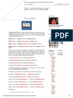 _TÓPICOS DE LATINIDADE__ SINTAXE DOS PARTICÍPIOS LATINOS