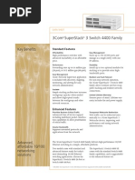 3com Superstack 3 Switch 4400 Se Datasheet