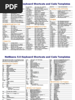NetBeans IDE Keyboard Shortcuts Guide | PDF | Command Line Interface ...