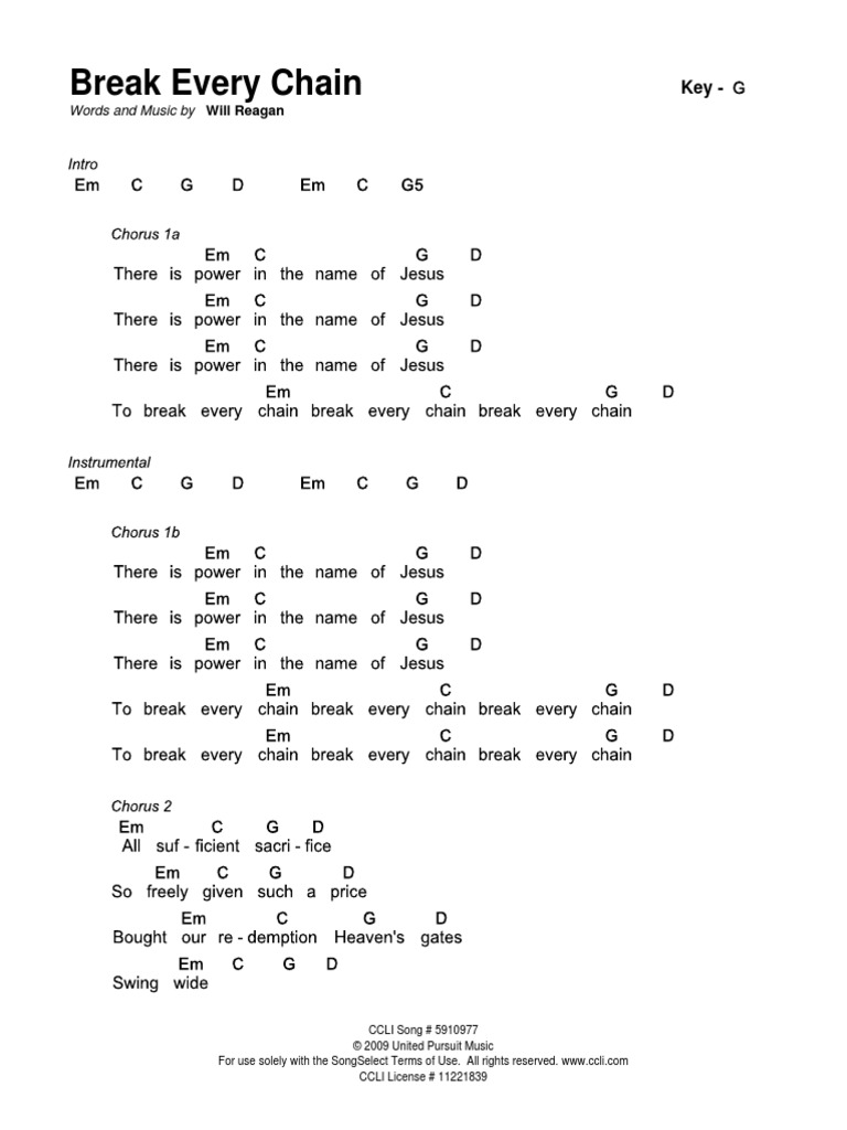 Break Every ChainG PDF