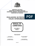 v1 Evaluacion de Proyectos Viales Interurbanos Tomo II - Jun.1997