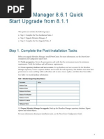 PCAE 861 MM Upgrade Quick Start