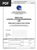 Lab 2 - Introduction To Control System