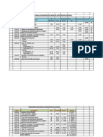 Metrados, Presupuesto y Cuadro Comparativo