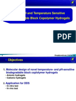 Novel pH and Temperature Sensitive Biodegradable Block Copolymer Hydrogels for Controlled Drug Delivery