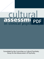 Ruiz Cultural Assessment in Clinical Psychiatry