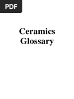 Download Ceramics Glossary by Mohammad Youssefi SN177687609 doc pdf