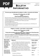 Boletim MPI n.º 11 - Novembro de 2007