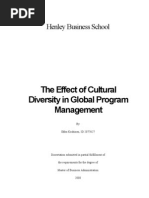 Download Effect of Cultural Diversity in Global Program Management by ilefu SN17769229 doc pdf