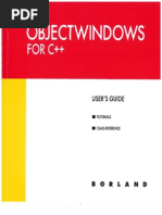 Borland Objectwindows For C++ Users Guide