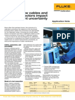 How Cables and Connectors Impact Measurement Uncertainty