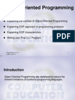 Object Oriented Programming