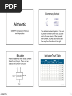 Number Arithmetic p2