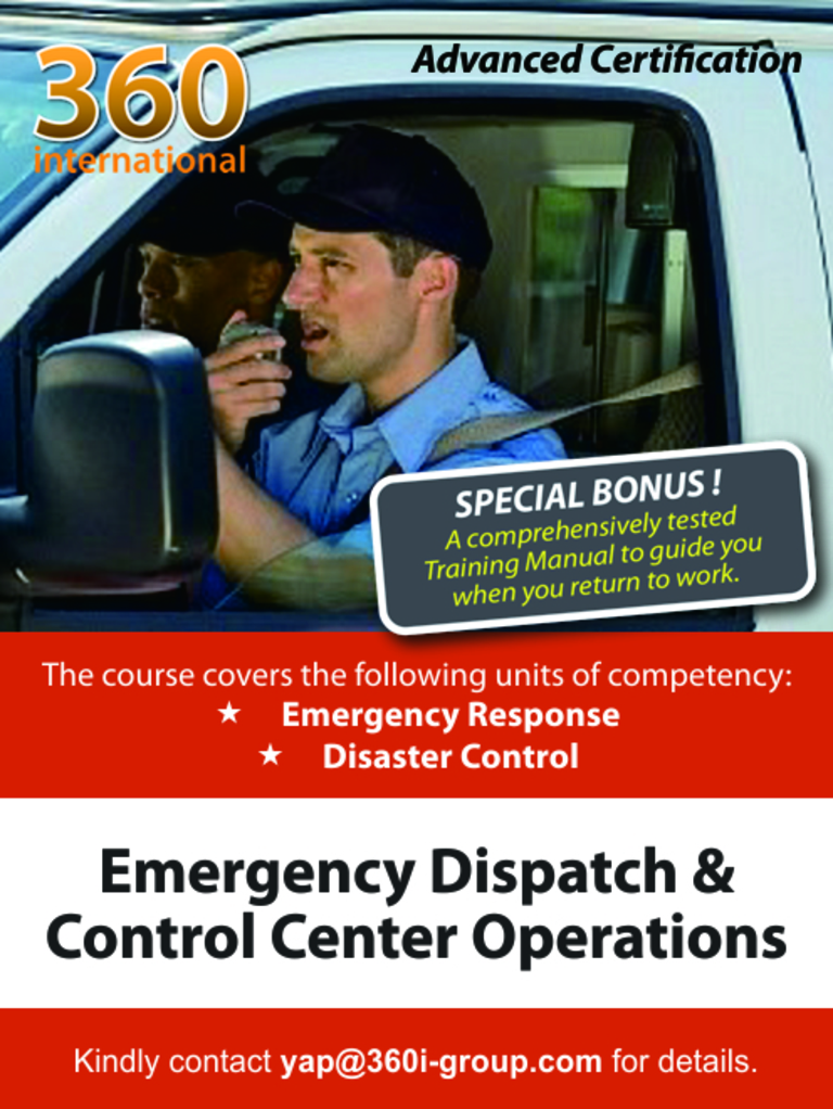 Emergency Dispatch & Control Center Operations | PDF | Emergency ...