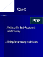 Public Housing Fire Safety Updates