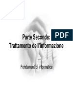 2 Trattamento Dell'Informazione