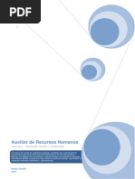 Auxiliar de Pessoal RH