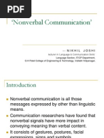 Non-Verbal Communication