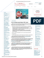 Cum Sa Editezi Fisiere PDF Online