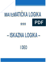 Iskazna Logika 1 Deo