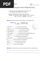 Grammar Exercise-Rearrange Sentences.